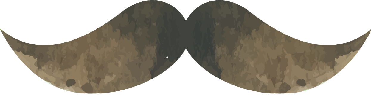 Bigode decorativo